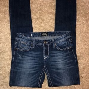 Express Rerock Size 4 Skinny Jeans